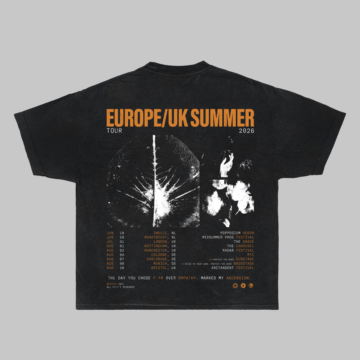 Benthos - EU/UK Summer Tour 2026 T-Shirt